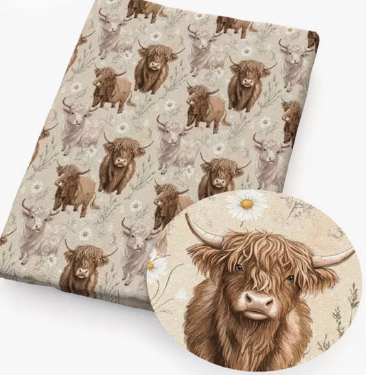 Highland Cow. Wristlet.     (😄. Uk. FREE DELIVERY)