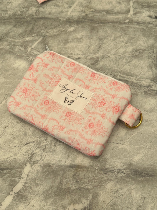 Vintage Peach. Coin Purse.        (😄. Uk. FREE DELIVERY)