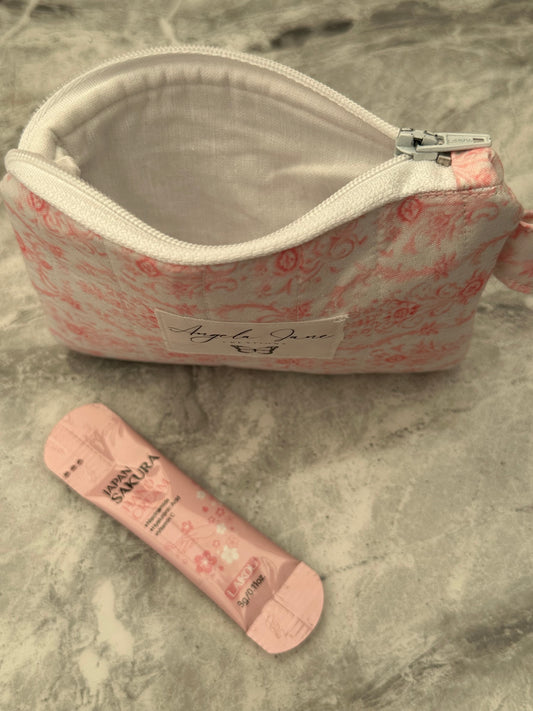 Vintage Peach. Coin Purse.        (😄. Uk. FREE DELIVERY)