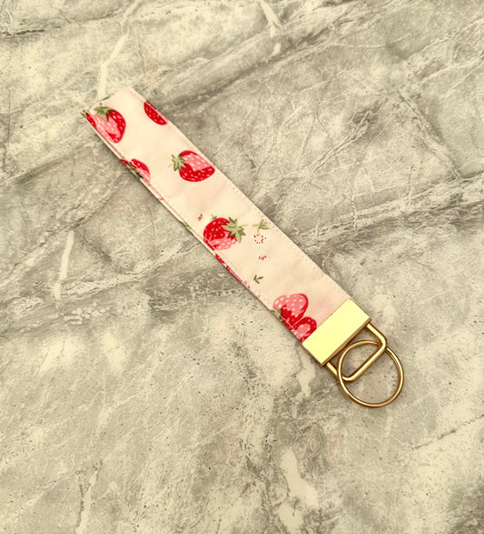 Strawberry. Wristlet.   (😄. Uk. FREE DELIVERY)