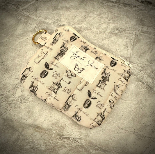 Coffee. Coin purse.      (😄. Uk. FREE DELIVERY)