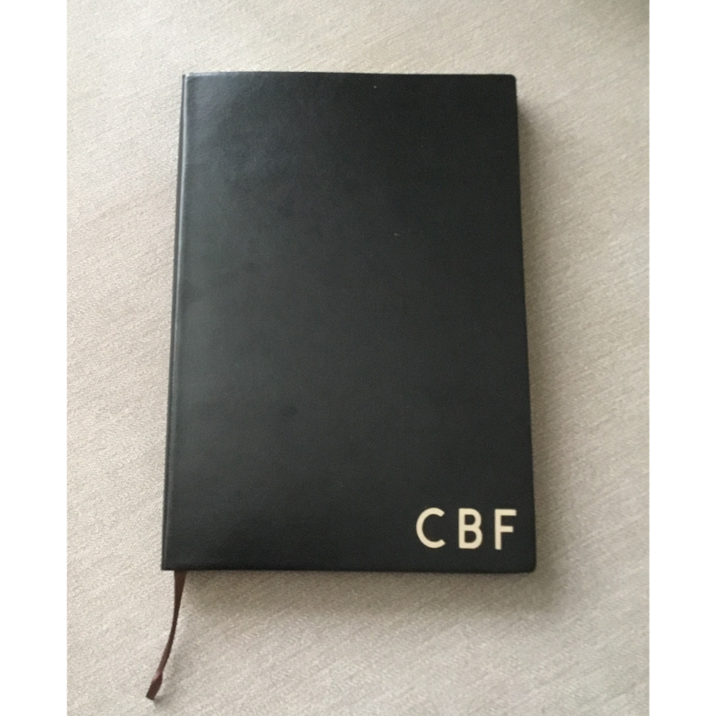 Personalised Notebook with Initials